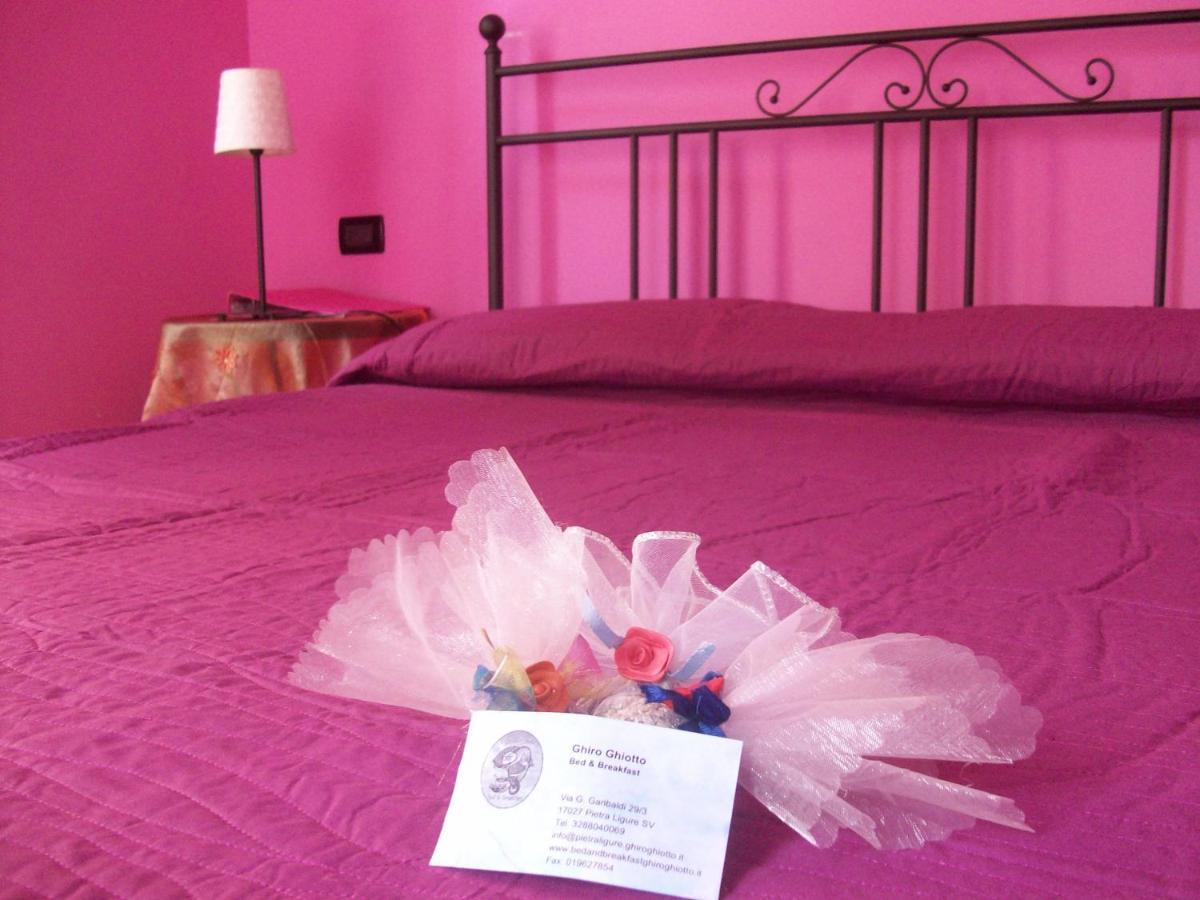 Ghiro Ghiotto Bed & Breakfast Pietra Ligure Bagian luar foto